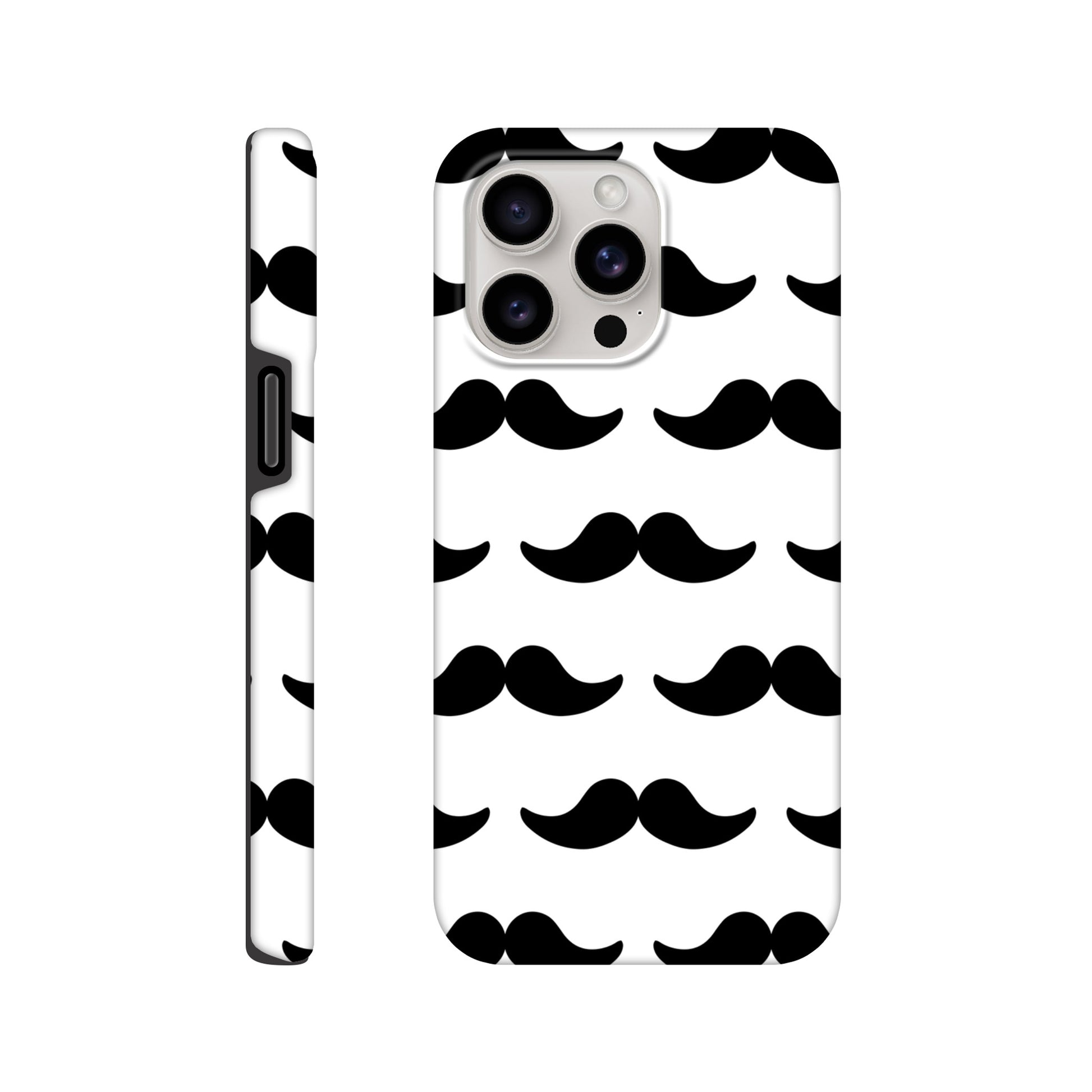 Moustache - Phone Tough Case iPhone 15 Pro Max Phone Case Funny