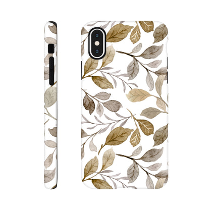 Autumn Leaves - Phone Tough Case iPhone XS Phone Case Plants