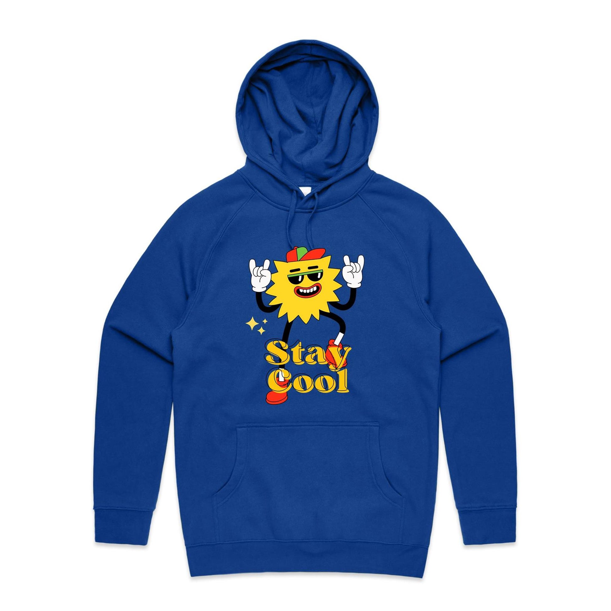 Stay Cool - Supply Hood Bright Royal Mens Supply Hoodie