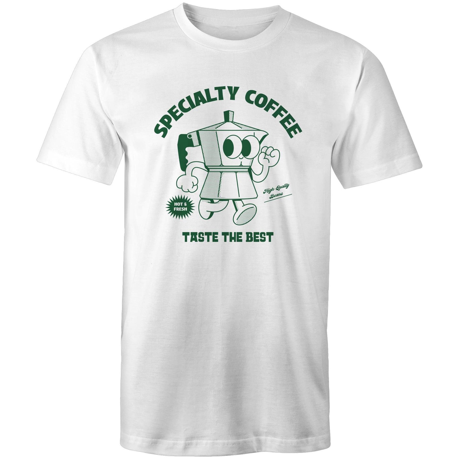 Specialty Coffee - Mens T-Shirt White Mens T-shirt Coffee Retro