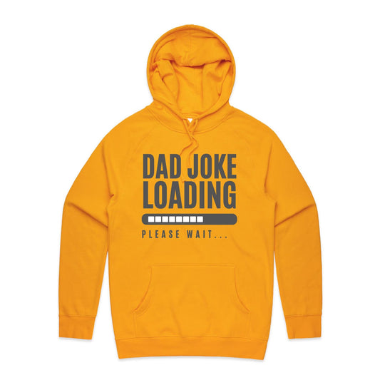 Dad Joke Loading - Supply Hood Gold Mens Supply Hoodie