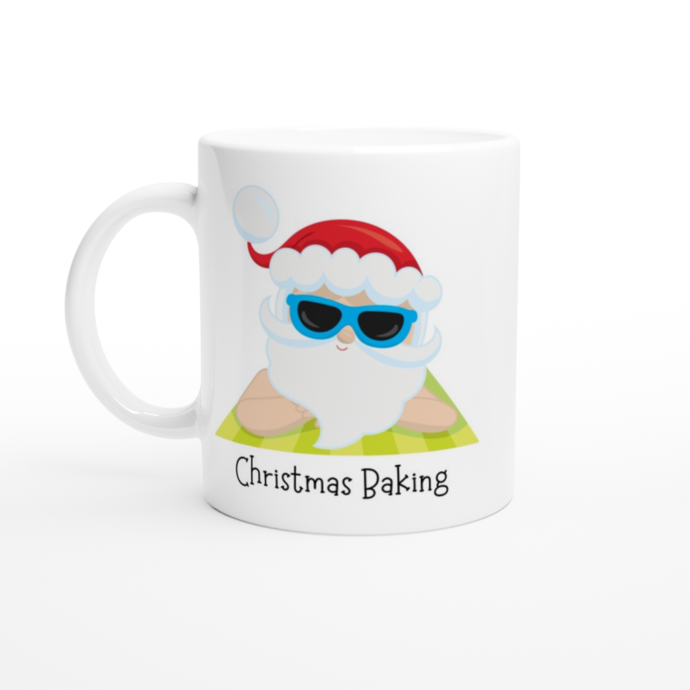 Christmas Baking - 11oz Ceramic Mug Christmas Mug Merry Christmas