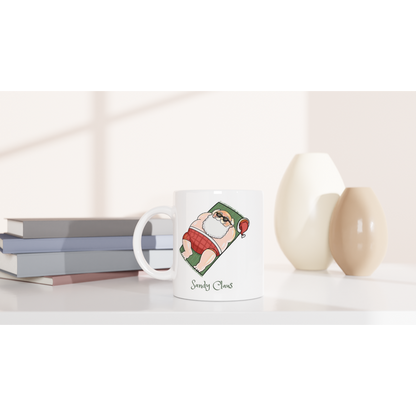 Sandy Claus - 11oz Ceramic Mug Christmas Mug Merry Christmas