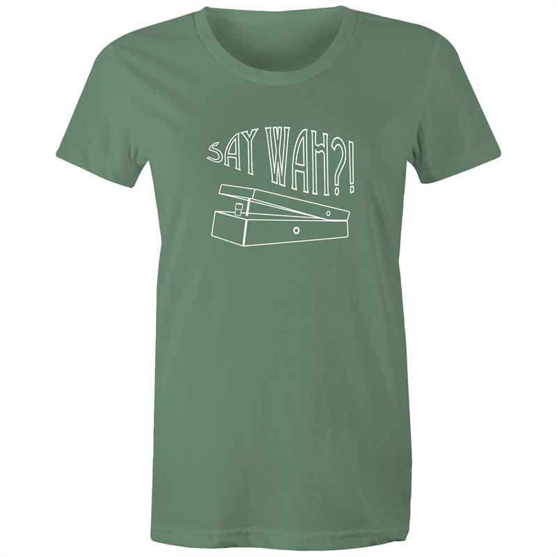 Say Wah - Women's T-shirt Sage Womens T-shirt Music Womens