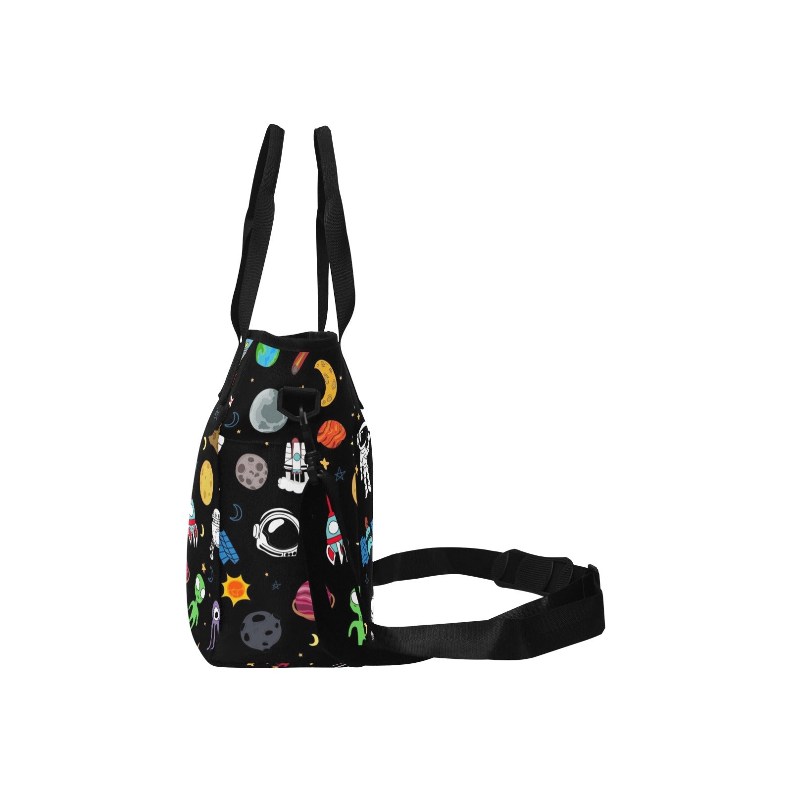 Kids Space - Tote Bag with Shoulder Strap Nylon Tote Bag