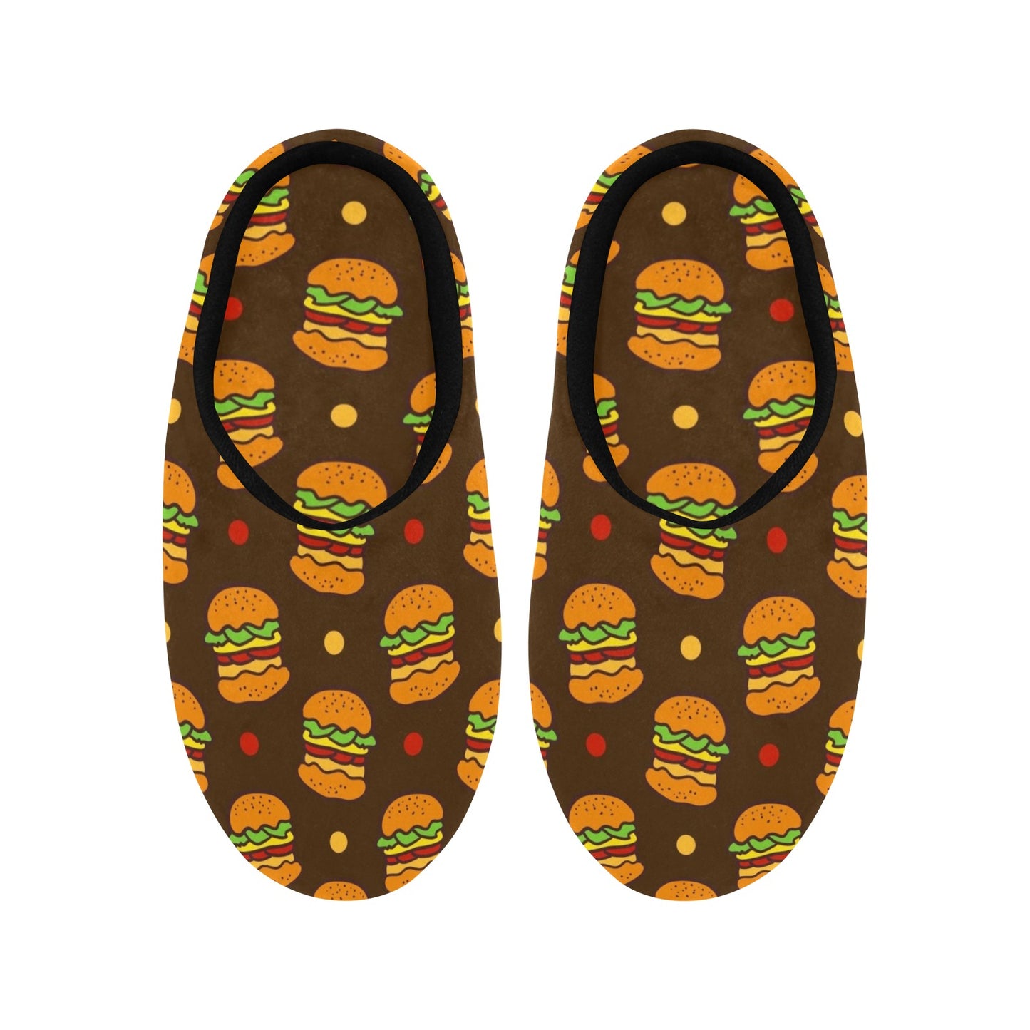Burgers - Women's Non-Slip Cotton Slippers Women's Non-Slip Cotton Slippers Food
