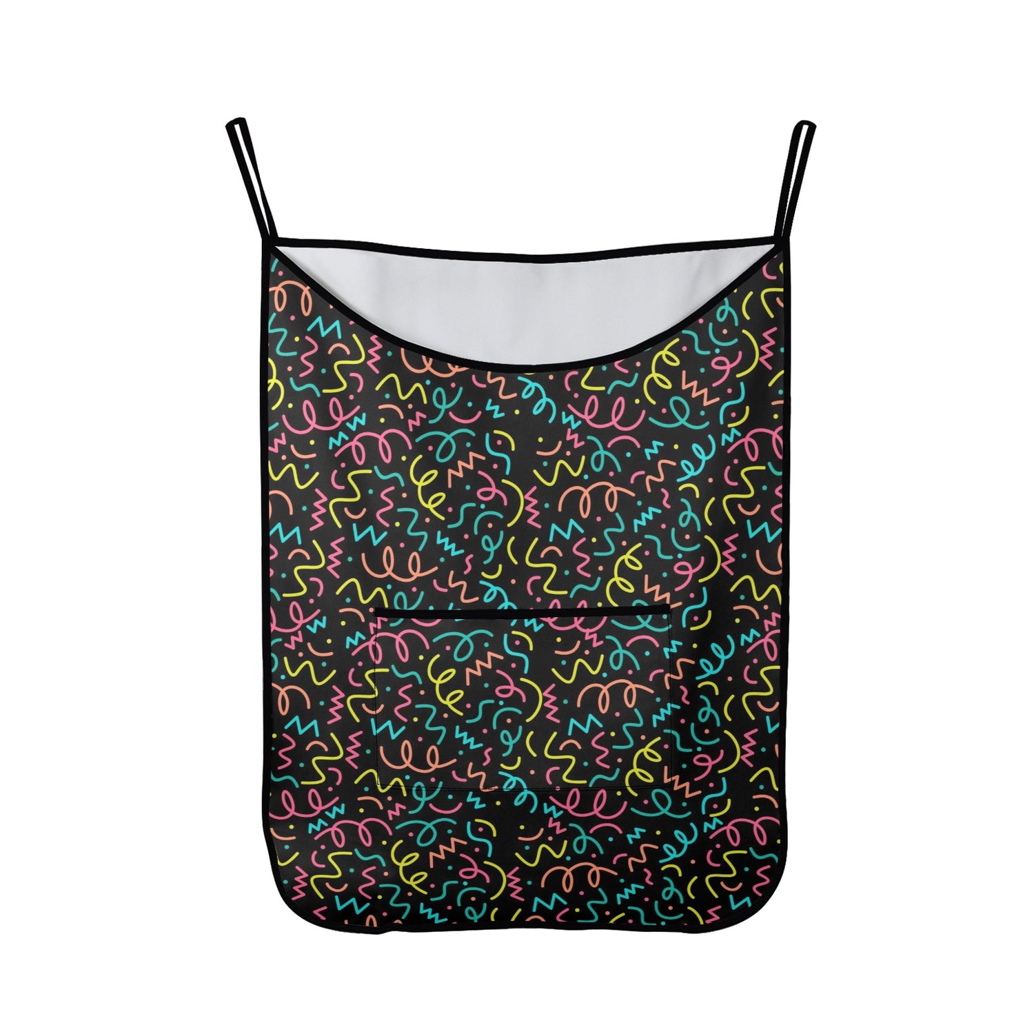Squiggle Time - Hanging Laundry Bag Hanging Laundry Bag