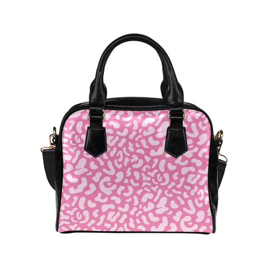 Pink Leopard - Shoulder Handbag Shoulder Handbag animal