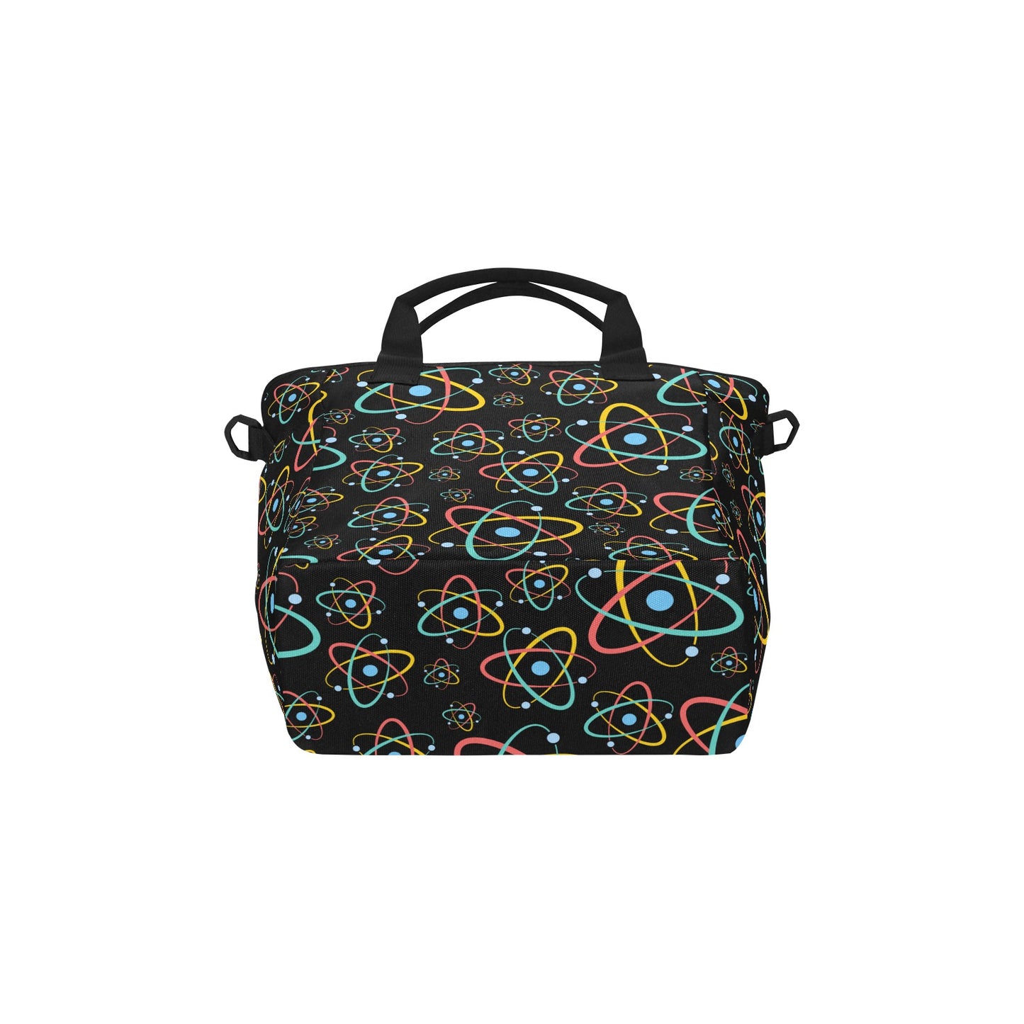 Atoms - Tote Bag with Shoulder Strap Nylon Tote Bag