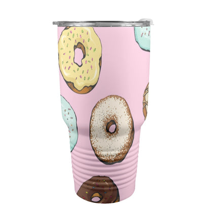 Donuts - 30oz Insulated Stainless Steel Mobile Tumbler 30oz Insulated Stainless Steel Mobile Tumbler Food