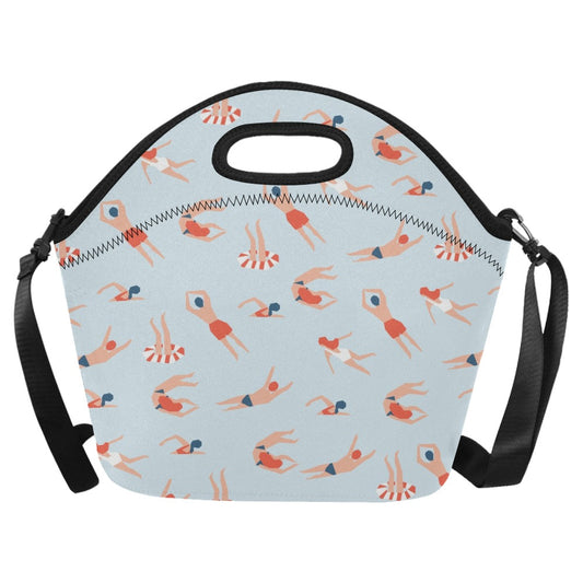 Summer Swim - Neoprene Lunch Bag/Large Neoprene Lunch Bag/Large Summer