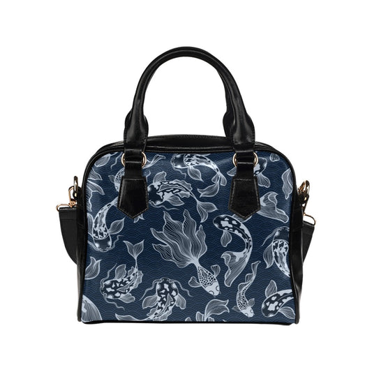 Blue Fish - Shoulder Handbag Shoulder Handbag animal