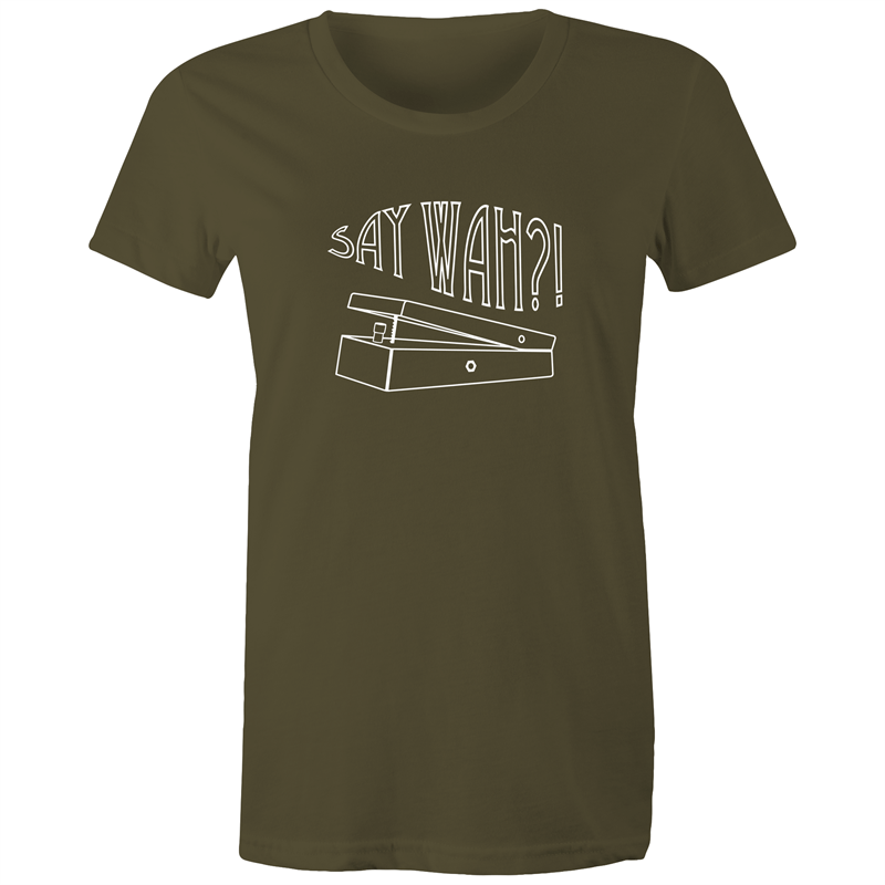 Say Wah - Women's T-shirt Army Womens T-shirt Music Womens