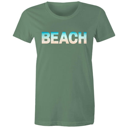 Beach - Women's T-shirt Sage Womens T-shirt Summer Womens