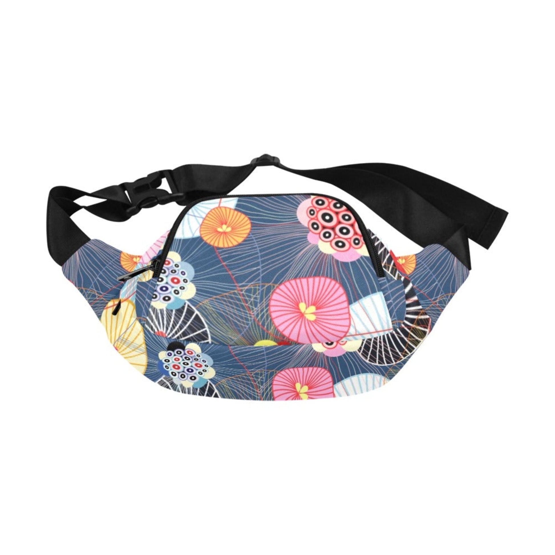 Abstract Floral - Bum Bag / Fanny Pack Bum Bag