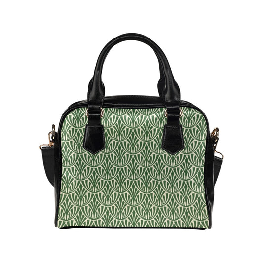 Green Pattern - Shoulder Handbag Shoulder Handbag