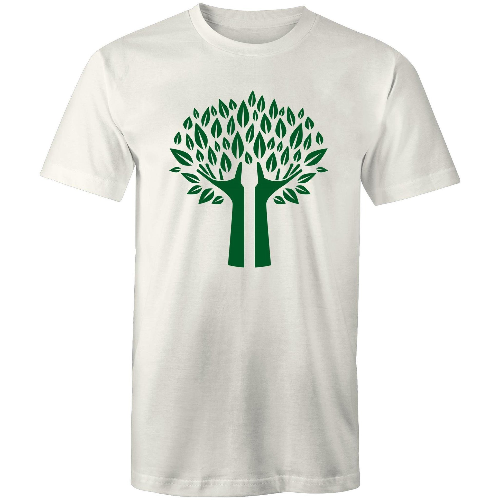 Green Tree - Mens T-Shirt Natural Mens T-shirt Environment Mens Plants