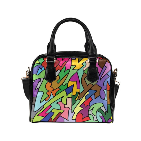 Bright Abstract - Shoulder Handbag Shoulder Handbag