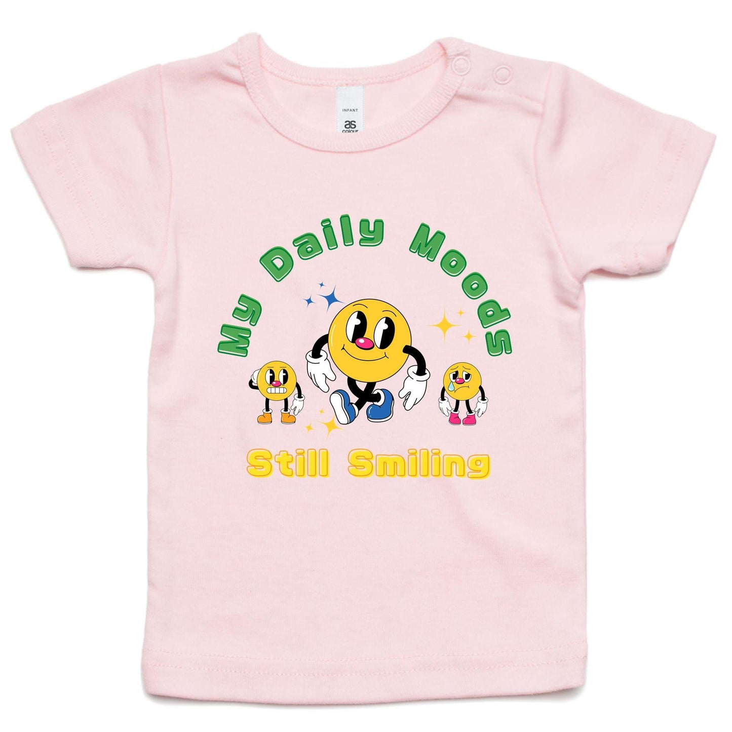 My Daily Moods - Baby T-shirt Pink Baby T-shirt