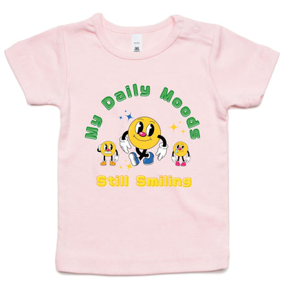 My Daily Moods - Baby T-shirt Pink Baby T-shirt