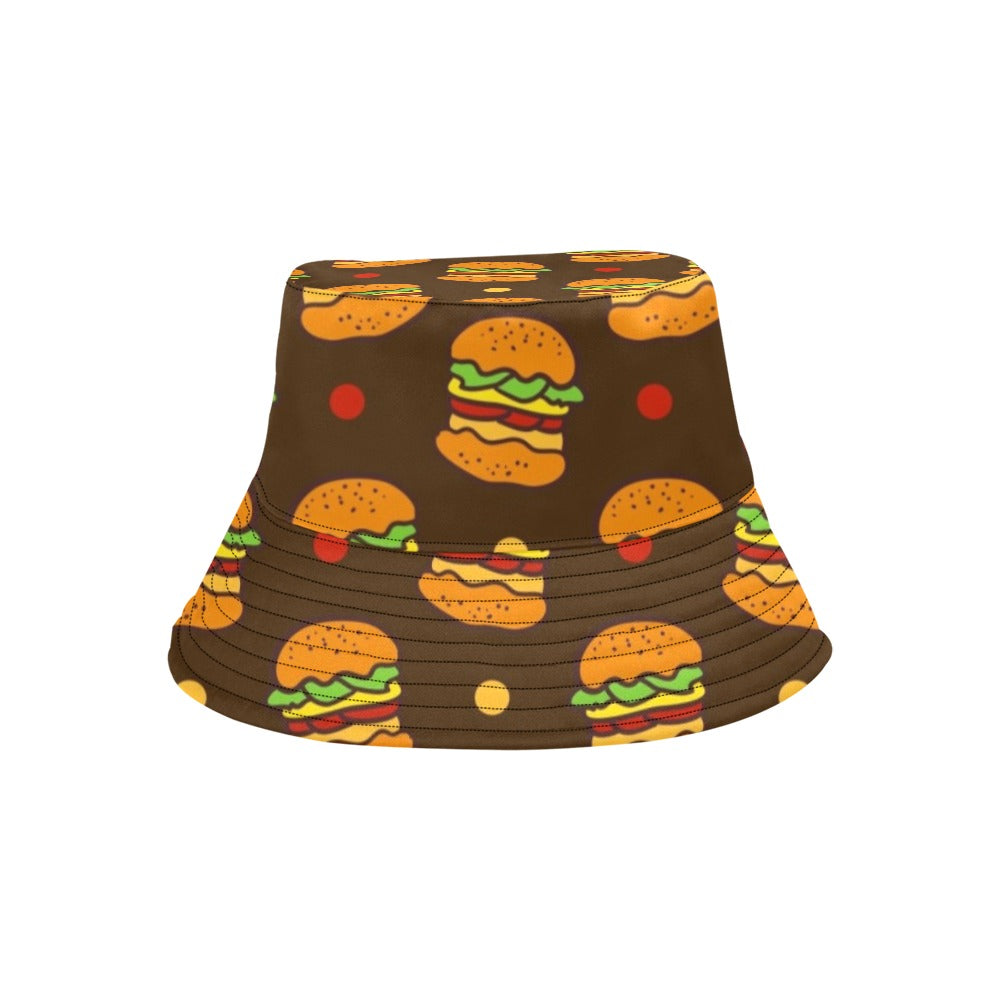 Burgers - Bucket Hat for Men All Over Print Bucket Hat for Men Food