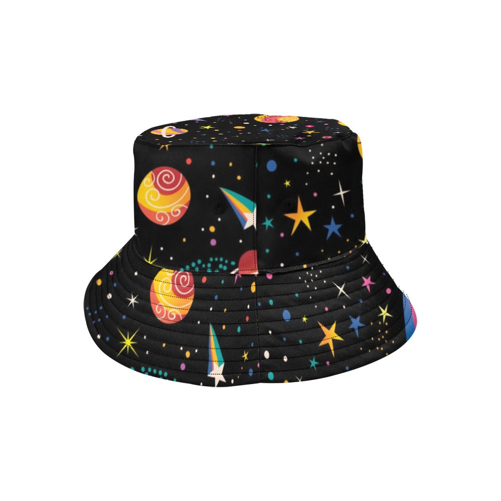 Space - Bucket Hat for Men All Over Print Bucket Hat for Men Space