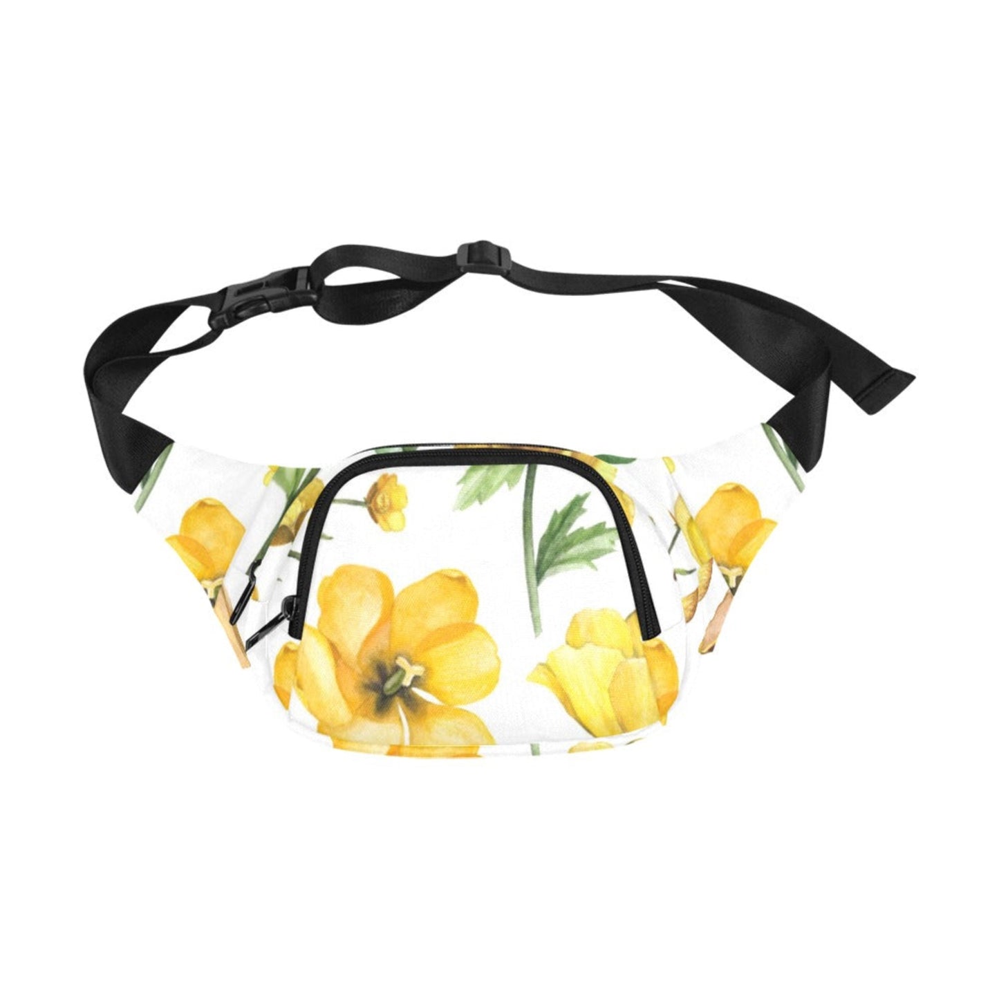 Yellow Flowers - Bum Bag / Fanny Pack Bum Bag