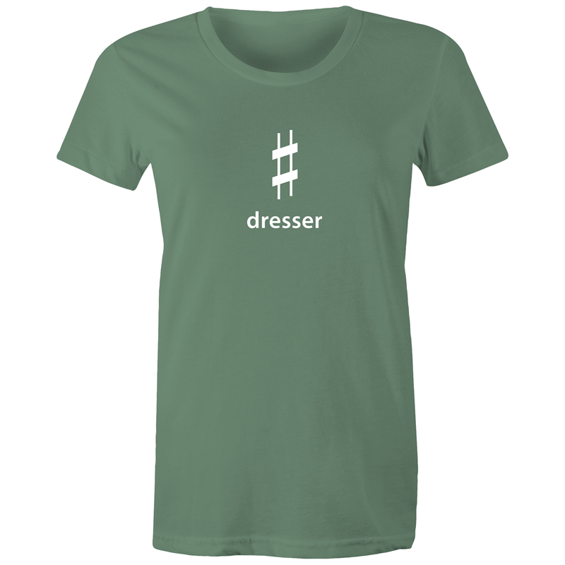 Sharp Dresser - Women's T-shirt Sage Womens T-shirt Music Womens