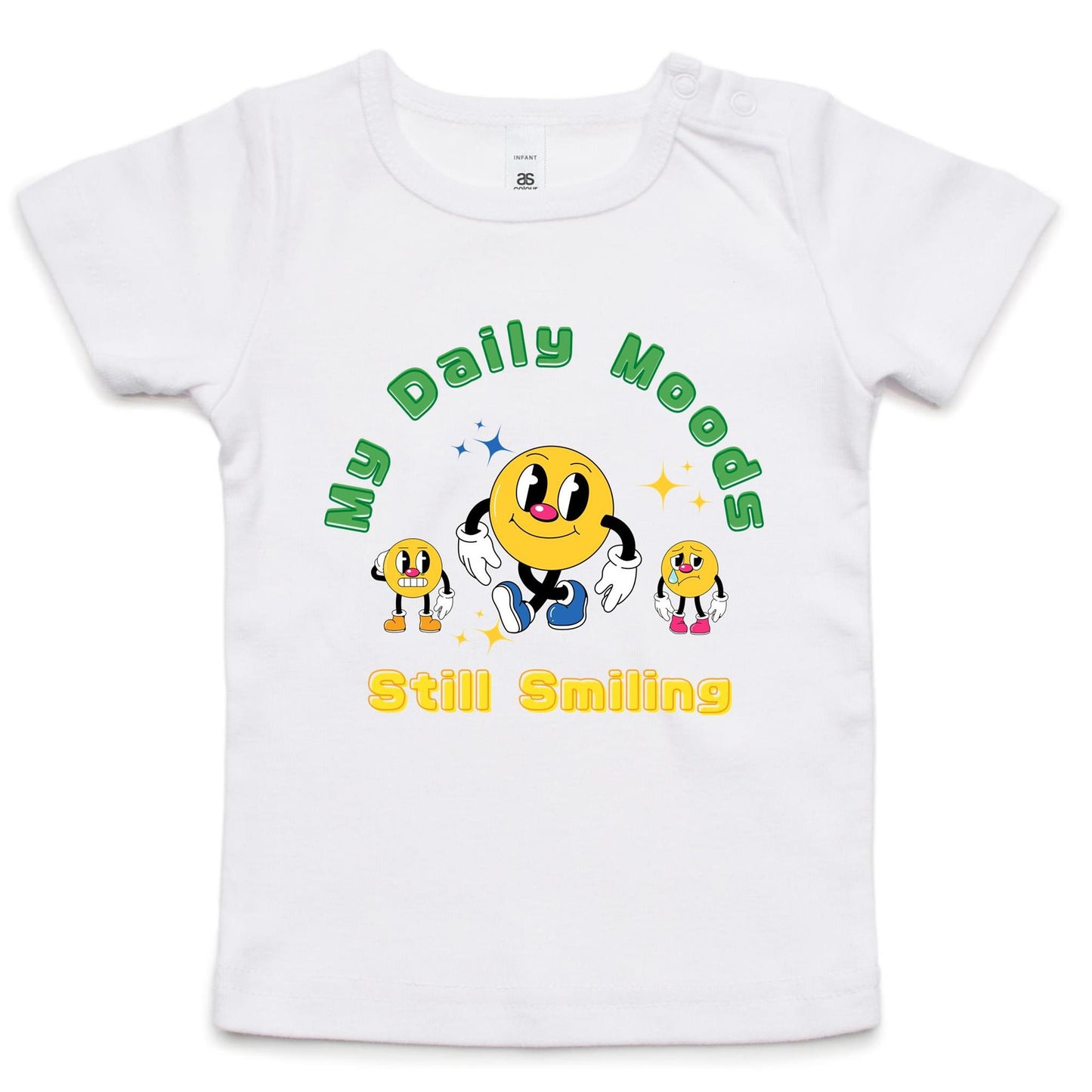 My Daily Moods - Baby T-shirt White Baby T-shirt