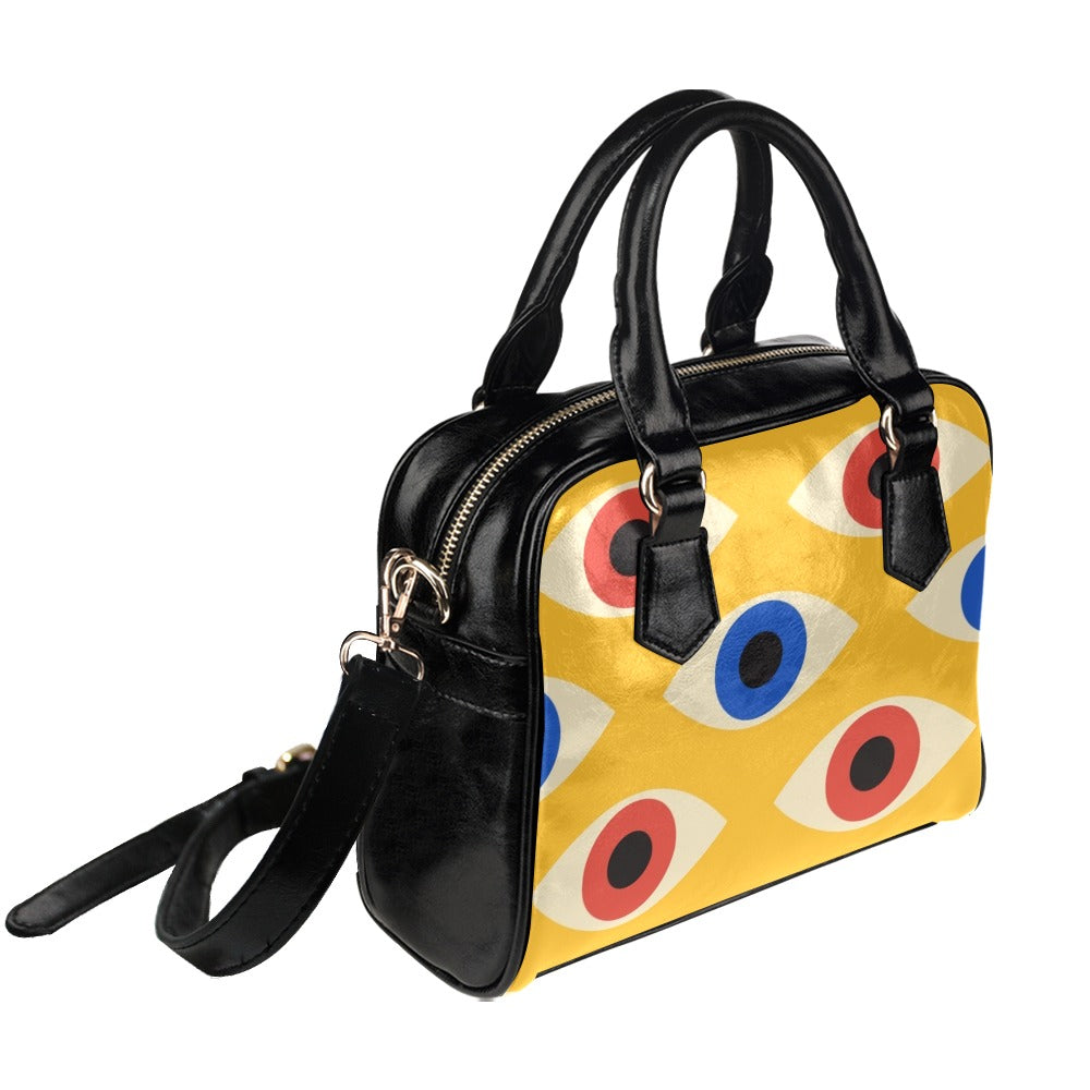 Eyes on Yellow - Shoulder Handbag Shoulder Handbag