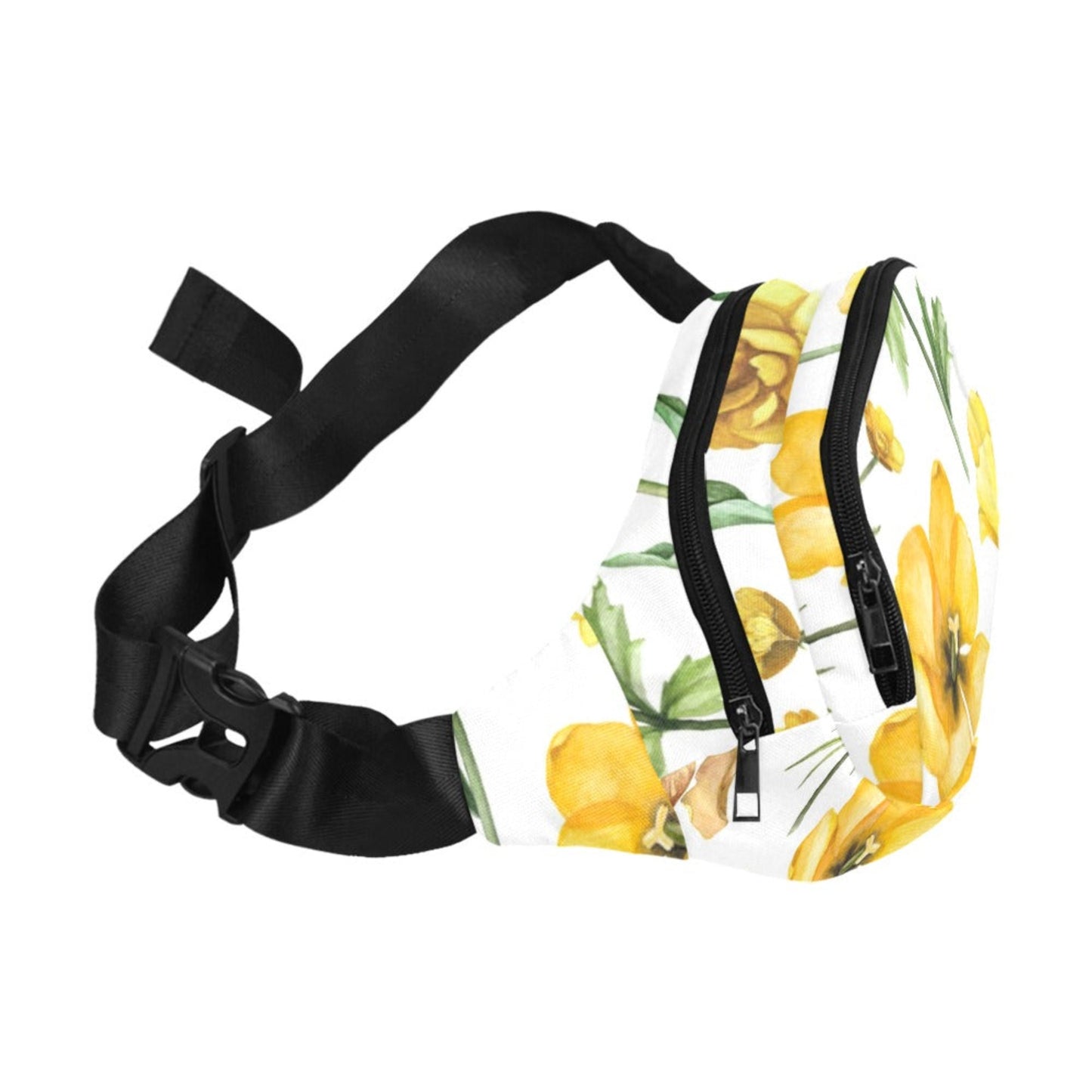Yellow Flowers - Bum Bag / Fanny Pack Bum Bag