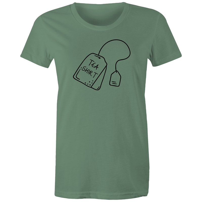Tea Shirt - Women's T-shirt Sage Womens T-shirt Tea Womens
