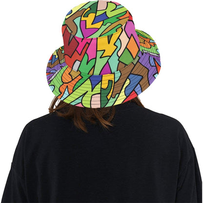Bright Abstract - Bucket Hat Bucket Hat for Women