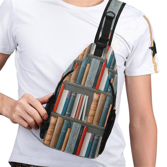 Books - Cross-Body Chest Bag Cross-Body Chest Bag