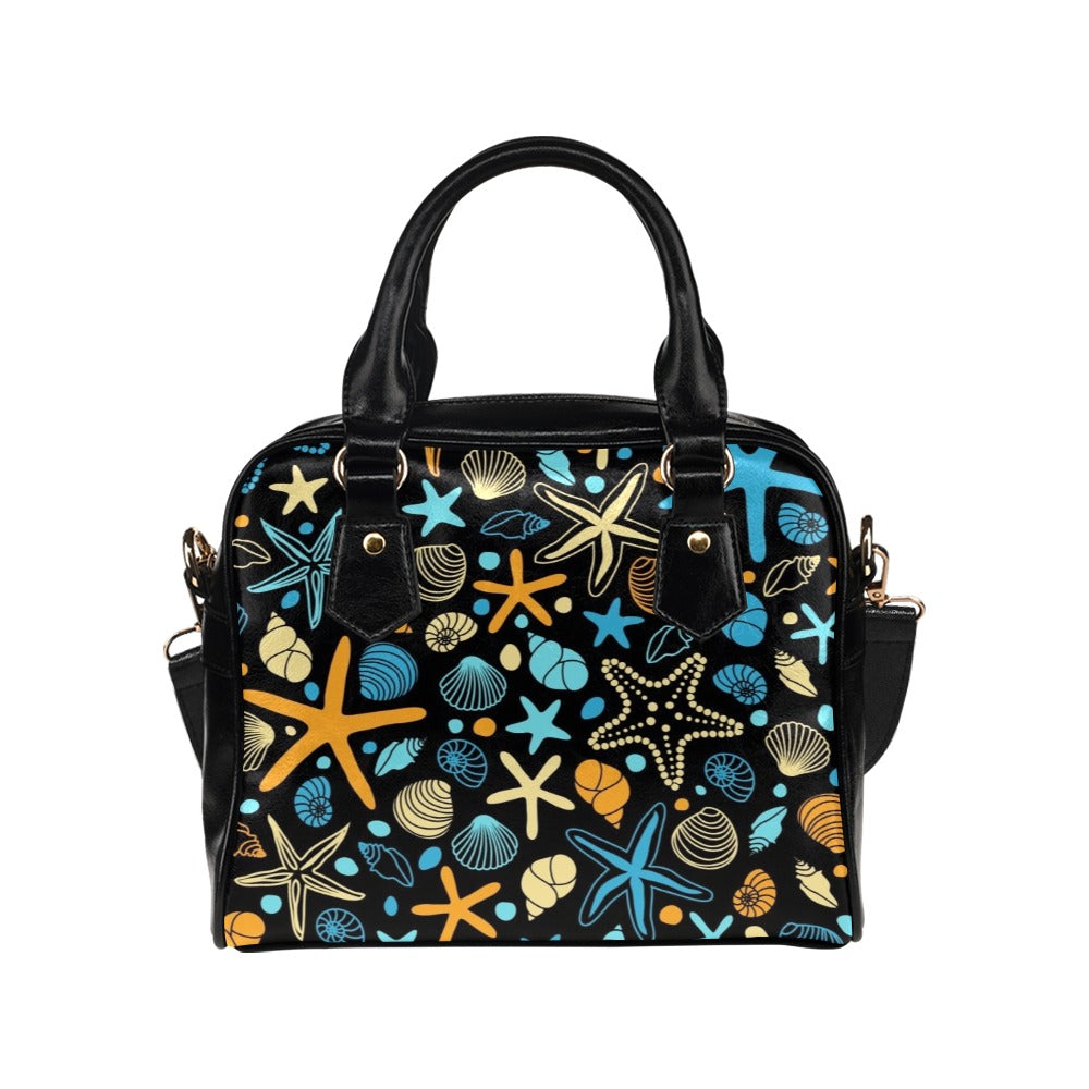 Starfish And Shells - Shoulder Handbag Shoulder Handbag Summer