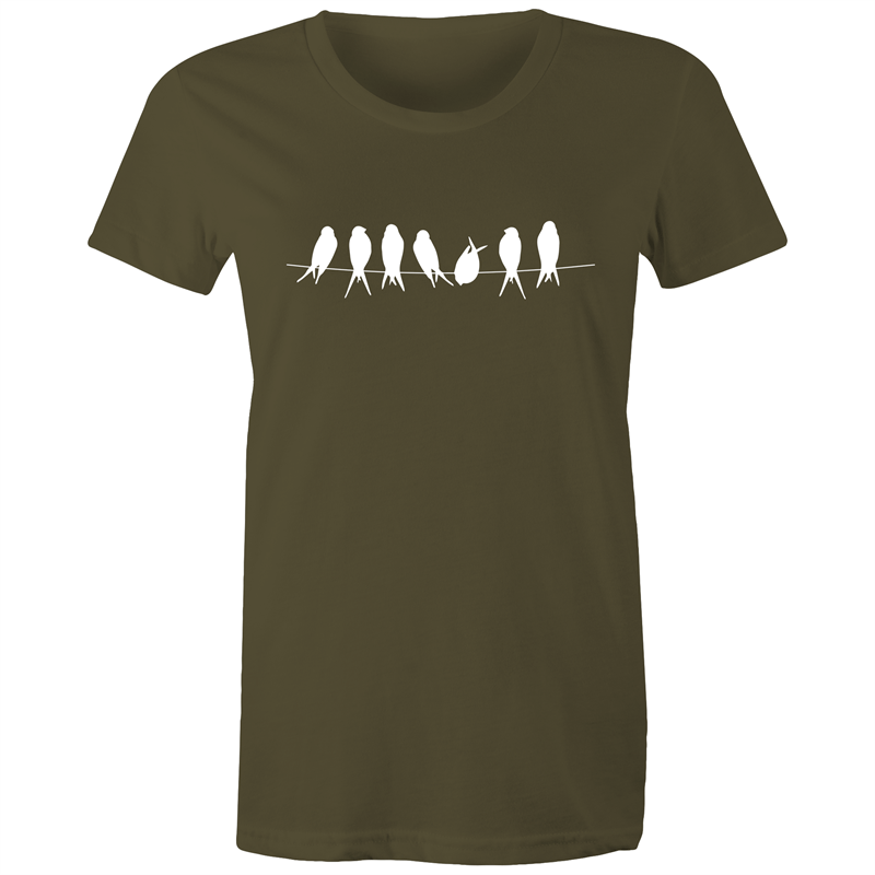 Birds - Women's T-shirt Army Womens T-shirt animal Womens