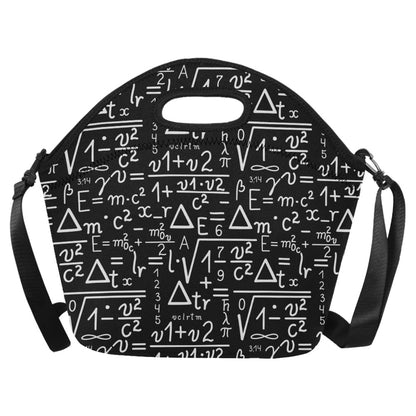 Mathematics - Neoprene Lunch Bag/Large Neoprene Lunch Bag/Large Maths Science