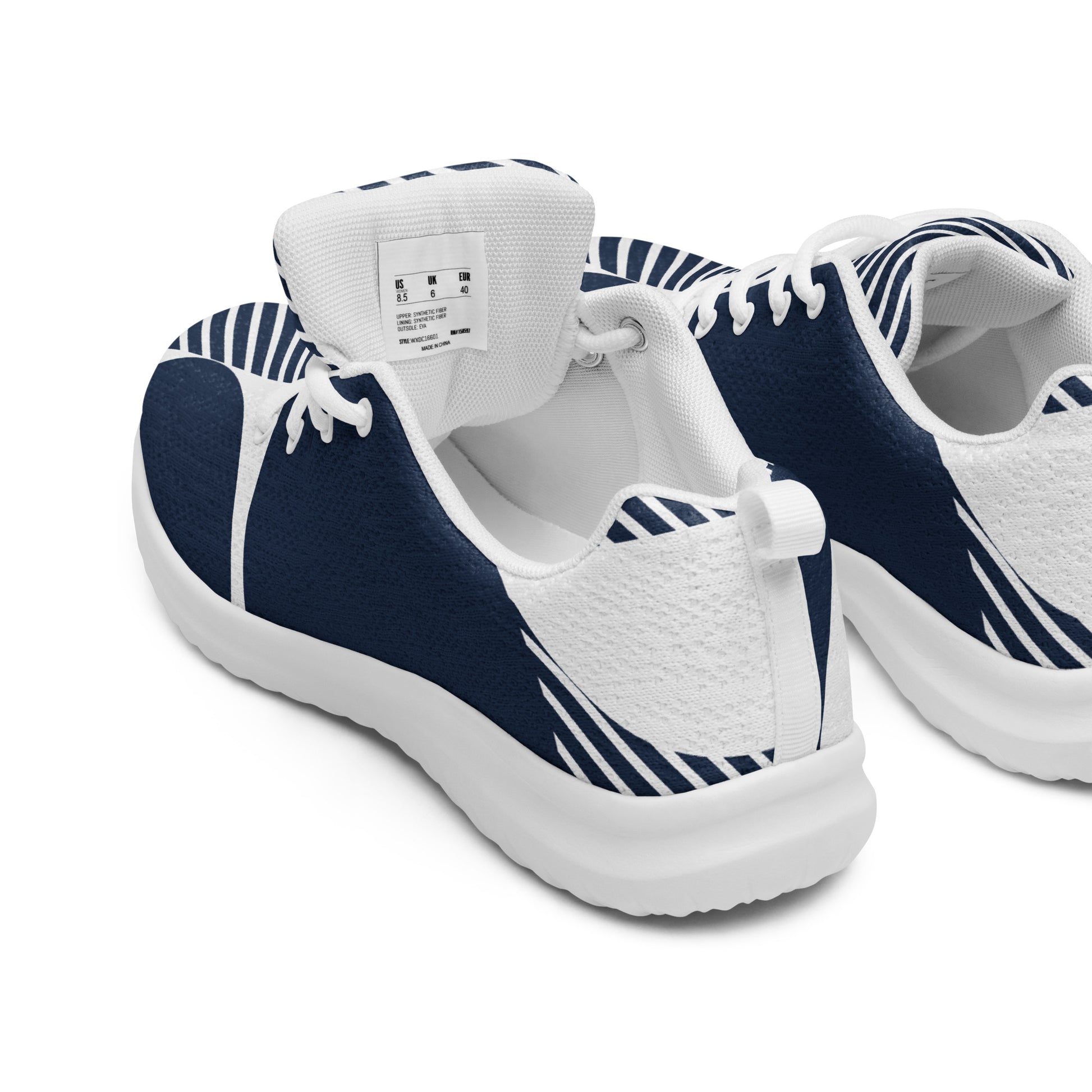 Blue Geometric - Men’s athletic shoes Mens Athletic Shoes