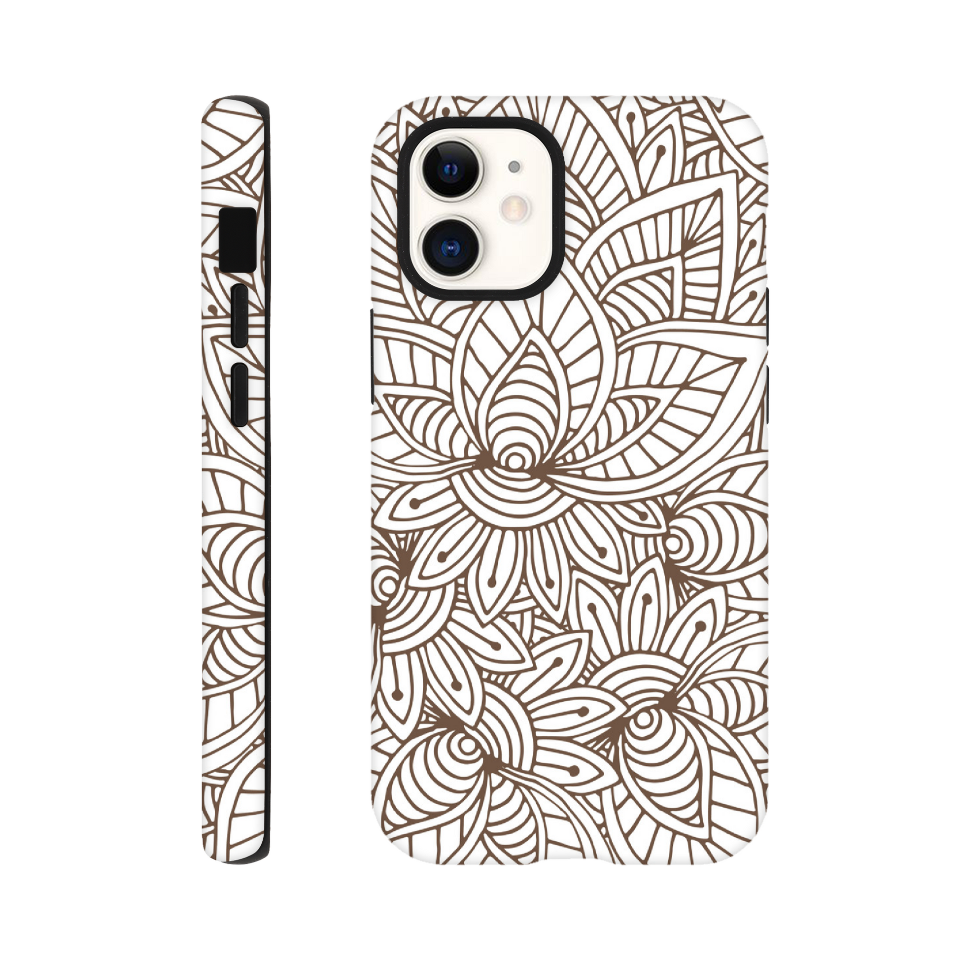 Natural Floral - Phone Tough Case iPhone 12 Mini Phone Case