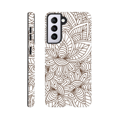 Natural Floral - Phone Tough Case Galaxy S21 Phone Case