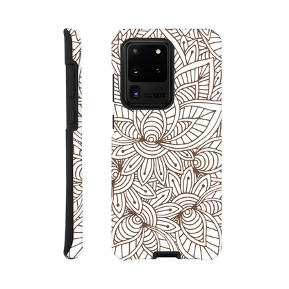 Natural Floral - Phone Tough Case Galaxy S20 Ultra Phone Case