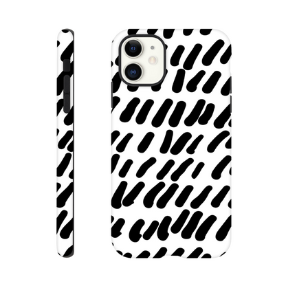 Black And White - Phone Tough Case iPhone 11 Phone Case