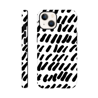 Black And White - Phone Tough Case iPhone 13 Phone Case
