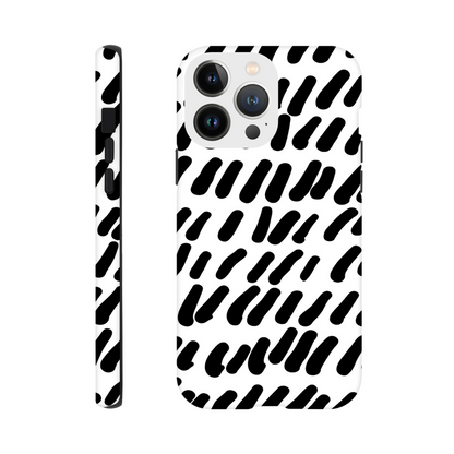 Black And White - Phone Tough Case iPhone 13 Pro Max Phone Case