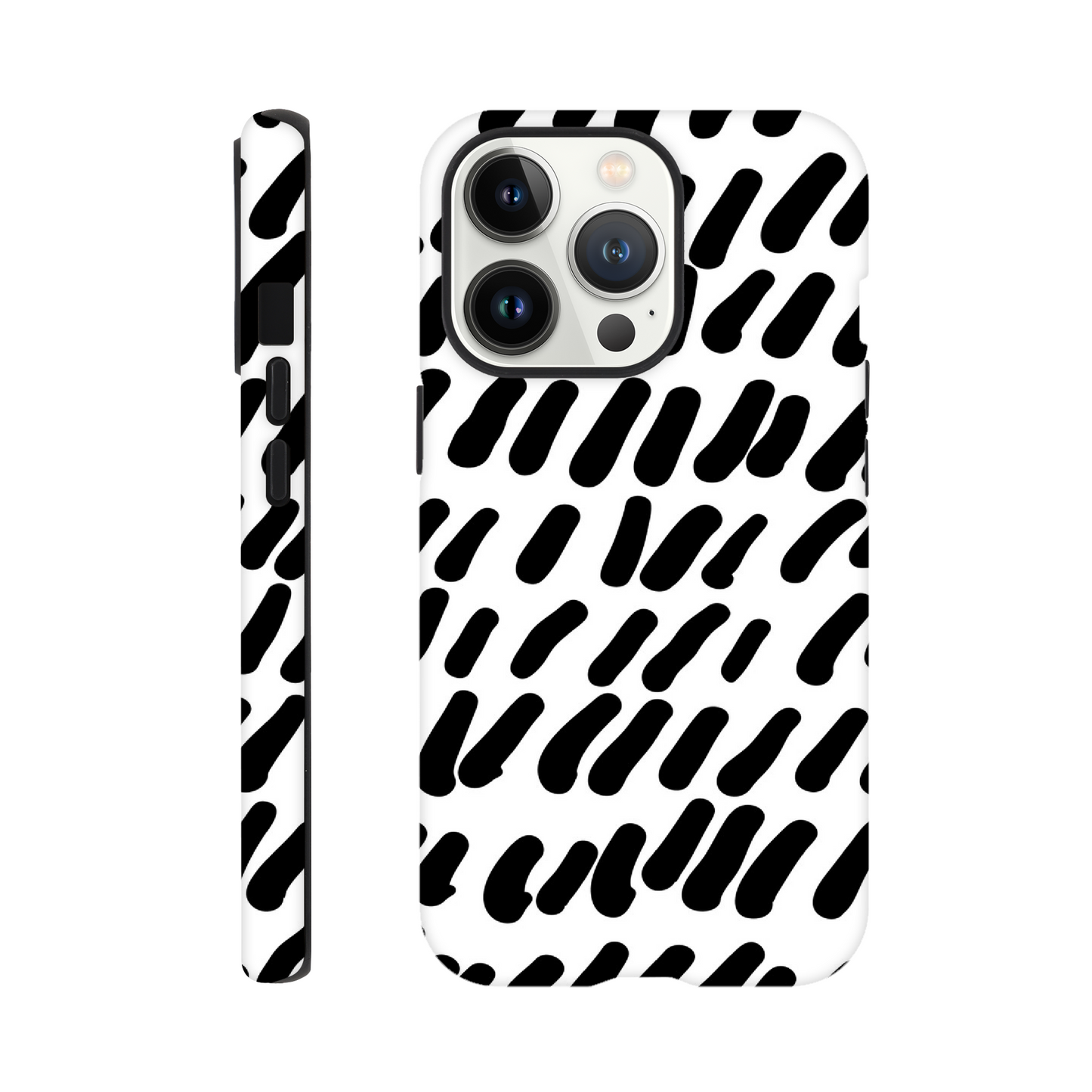 Black And White - Phone Tough Case iPhone 13 Pro Phone Case
