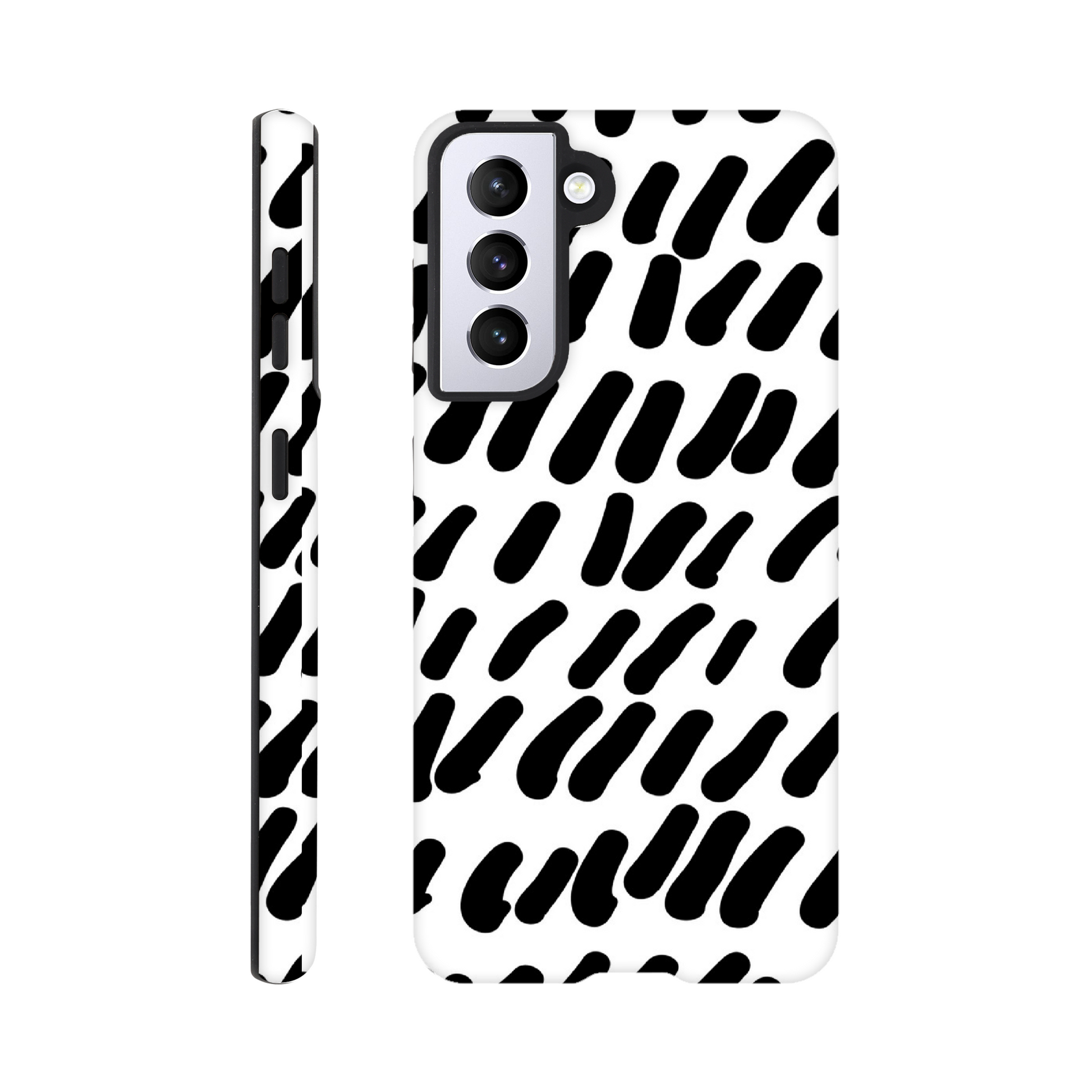 Black And White - Phone Tough Case Galaxy S21 Phone Case