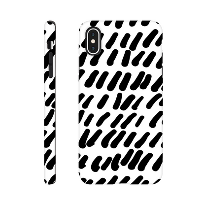 Black And White - Phone Tough Case iPhone XS Max Phone Case