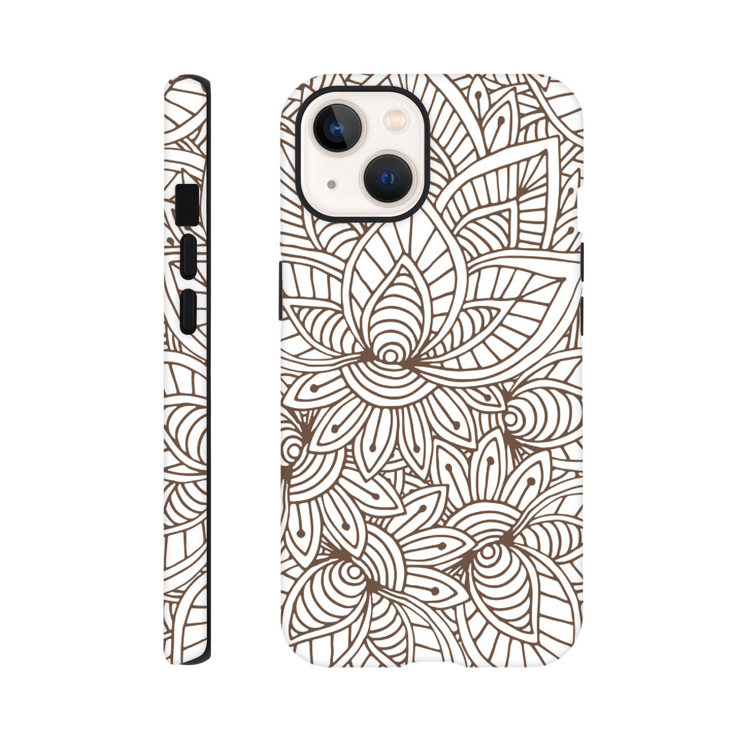 Natural Floral - Phone Tough Case iPhone 13 Phone Case