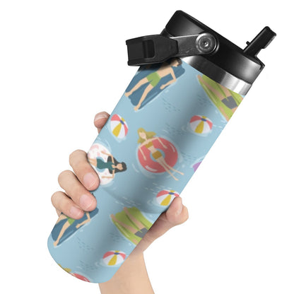 Beach Float - 30oz Tumbler with Top Handle