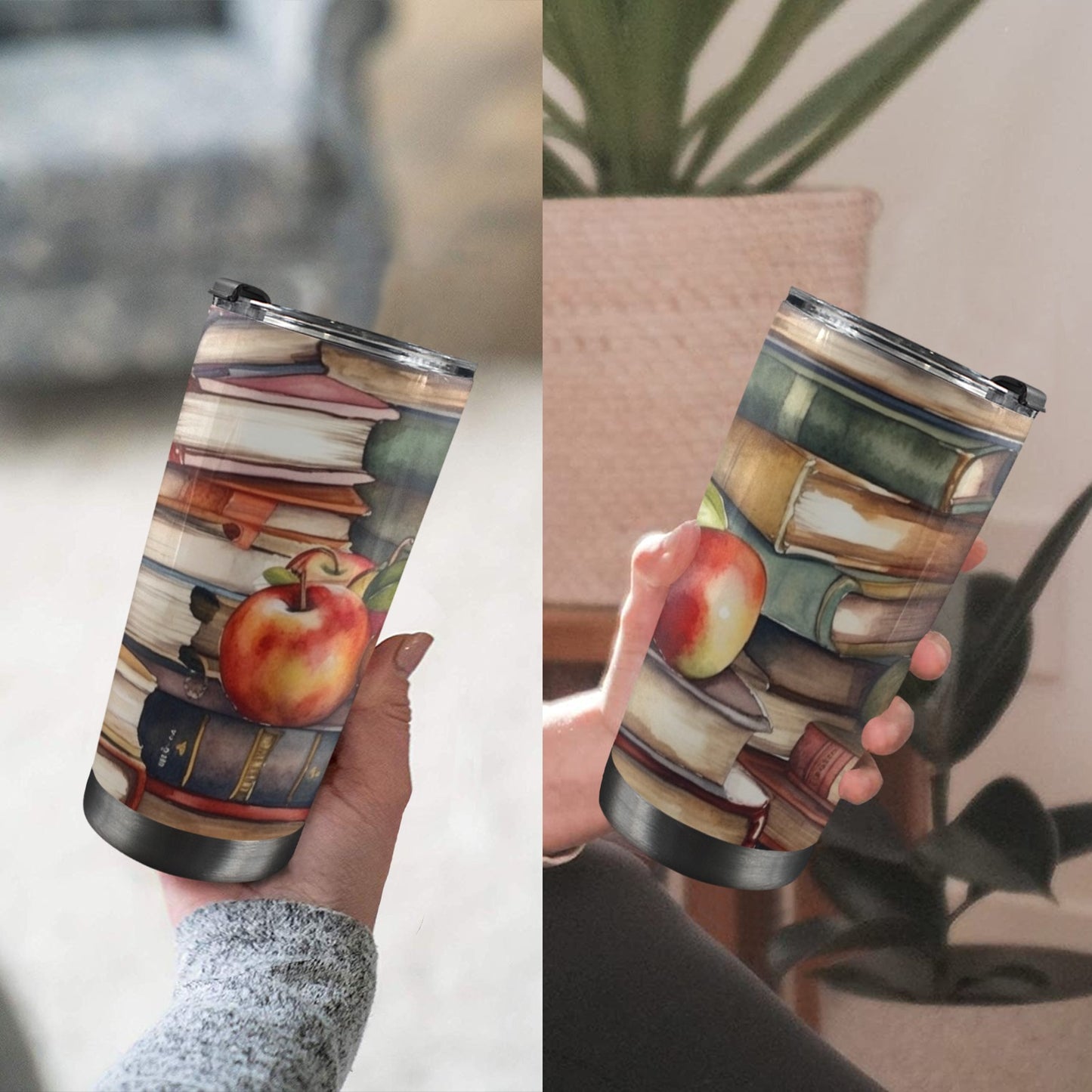 Watercolour Books - 20oz Travel Mug / Tumbler